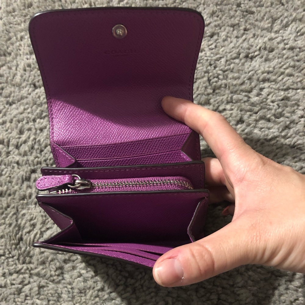 Pink/ Purple Coach Wallet